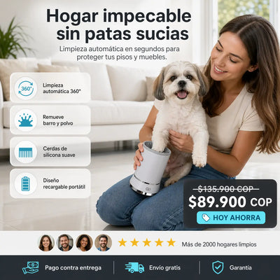 Limpiador Automático de Patas Premium