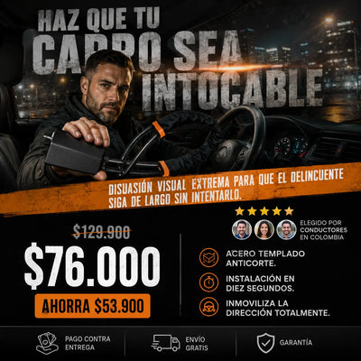 Bloqueo de Timón Blindado Pro-Security