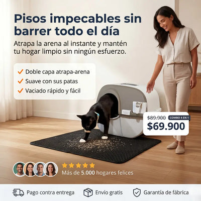 Tapete Arenero Premium de Doble Capa