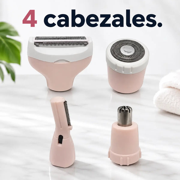 Detalle del cabezal de cejas y nariz de la depiladora ProGemeii 4 en 1