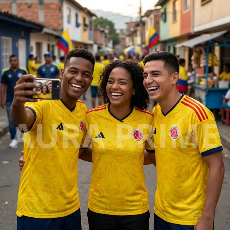 Clientes satisfechos con la Camiseta Selección Colombia Hombre, opiniones reales de Cali, Barranquilla y Medellín