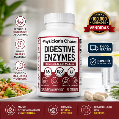 Enzimas Digestivas Anti-Hinchazón