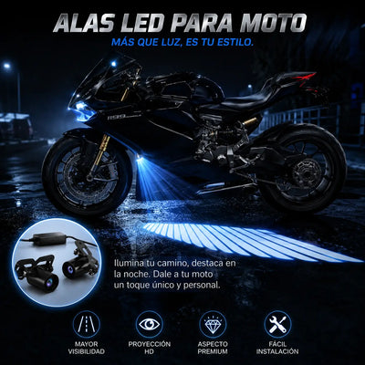 Luces LED Alas para Moto