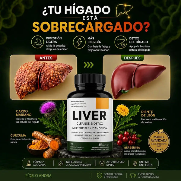 Dos cápsulas vegetarianas en la palma de la mano junto al almuerzo del día