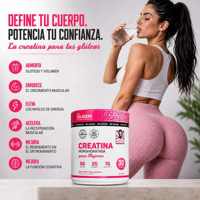 Creatina para Glúteos 240 g