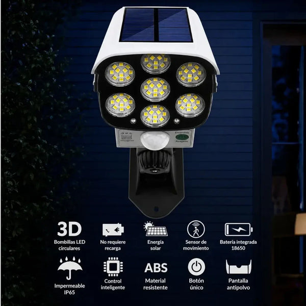Control remoto de la lámpara solar manejando varias unidades a distancia
