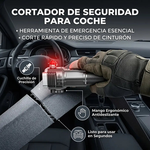 Linterna pegada por el imán al capó abierto alumbrando el motor en una vía oscura de Colombia