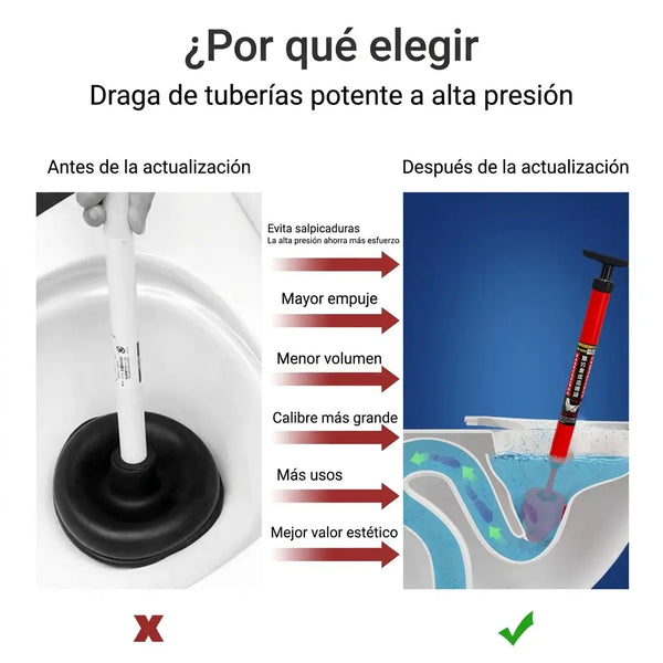 Primer plano del tapón sellador cónico con anillos y su pieza negra de sujeción