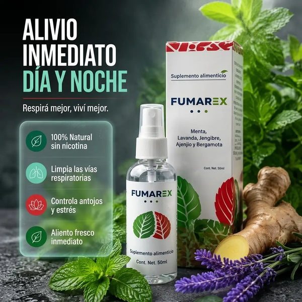 Los dos frascos de Fumarex del 2x1 junto a las llaves del carro y el celular