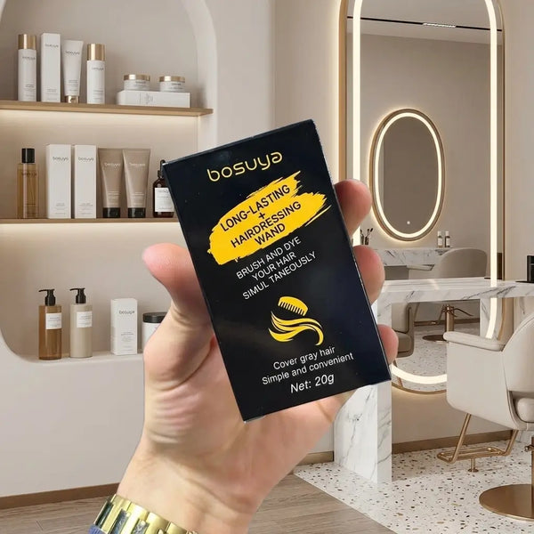 Tonos Negro, Castaño Oscuro y Café del retocador de canas en barra