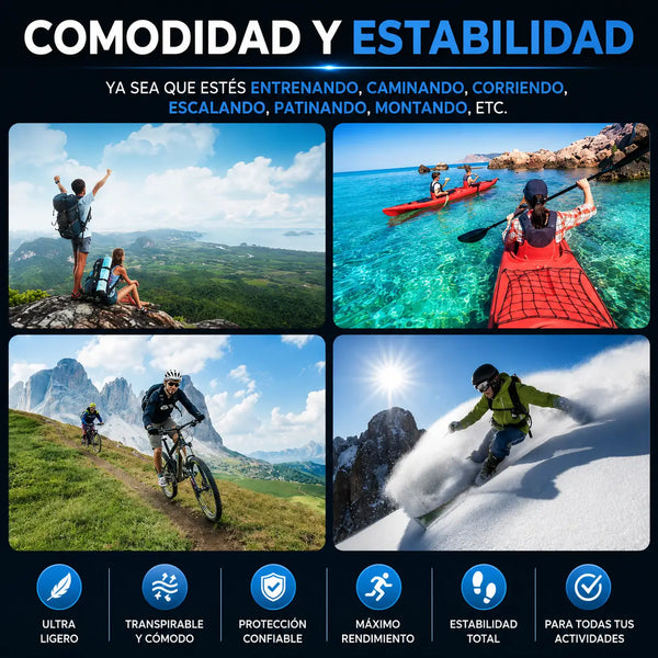 Corredor colombiano trotando en un parque con los audífonos U9 puestos y atento a su entorno