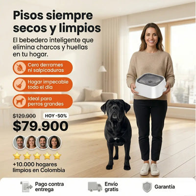 Bebedero Para Mascotas  Antiderrame